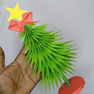8.7K views · 715 reactions | Today, I'm Sharing Amazing 3D Paper Christmas Making Tutorial. How to Make Paper X-mas Tree. DIY Christmas Paper Crafts... | SmirchS | Facebook