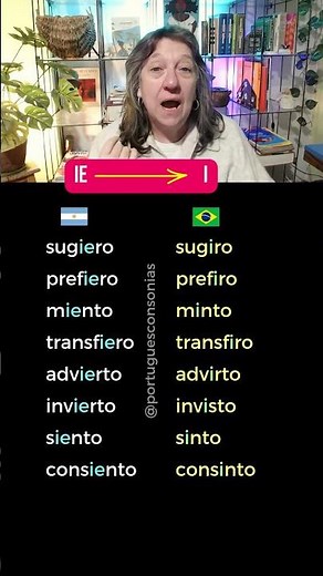 Verbos irregulares en portugués #brasil #aprenderportugues #portuguese #clasesdeportugues
