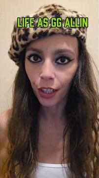 Music Story: Life as GG Allin #musicstory #musichistory #ggallin