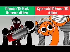 Sprunki phase incredibox Sprunki Phase 15 vs Sprunki Phase 15 Alive