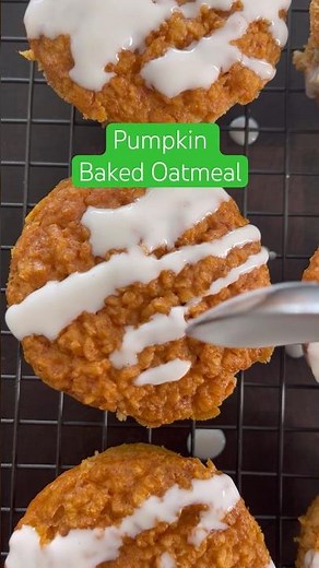 Pumpkin Baked Oatmeal Cups
