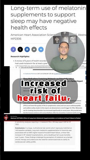 Melatonin Tablets Can Harm Your Heart? 😱 The Truth You Must Know!