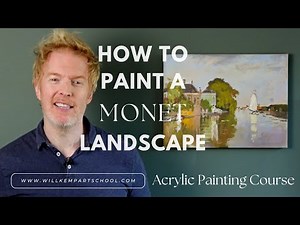 How to Paint a Monet Landscape