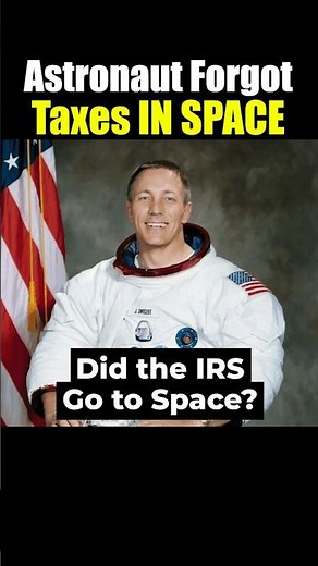 ✅Astronaut Forgot Taxes IN SPACE