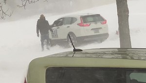 54K views · 324 reactions | Our view from the KX Studio in Bismarck. Our Minot crew is also hunkered down for the storm! | Meteorologist Amber Wheeler | Facebook