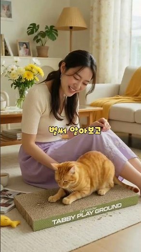 소파 긁는 고양이? 해결템🔥 평판 스크래쳐
