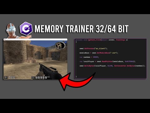 Make C# Trainers in C#/.NET for both 32 and 64 bit