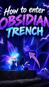 How to enter Obsidian Trench #fisch #roblox #viral #fischroblox #viral #short #shorts #tutorial