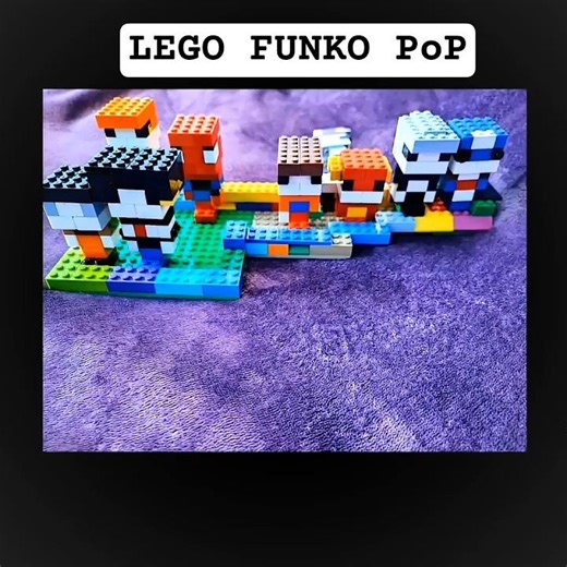 99% LEGO Funko Pop appears with a perfect PONG sound 😍🧱🎧 #pop #popping #shorts #lego #fun