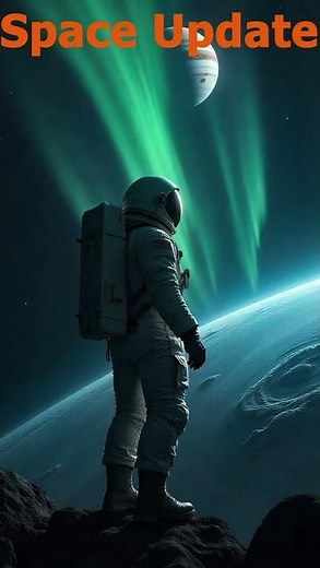 Jupiter’s Alien Auroras Discovered by NASA’s Juno! | Space Secrets #nasa #space #universe #shorts