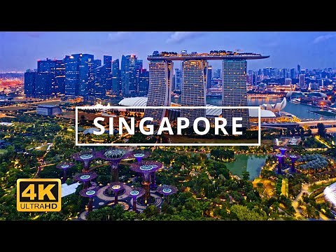 Singapore 🇸🇬 | 4K Drone Footage