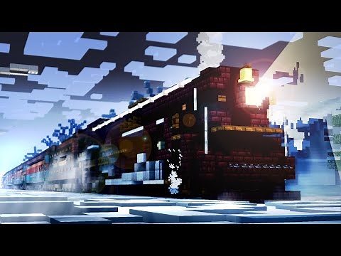 Minecraft Polar Express Train Animation