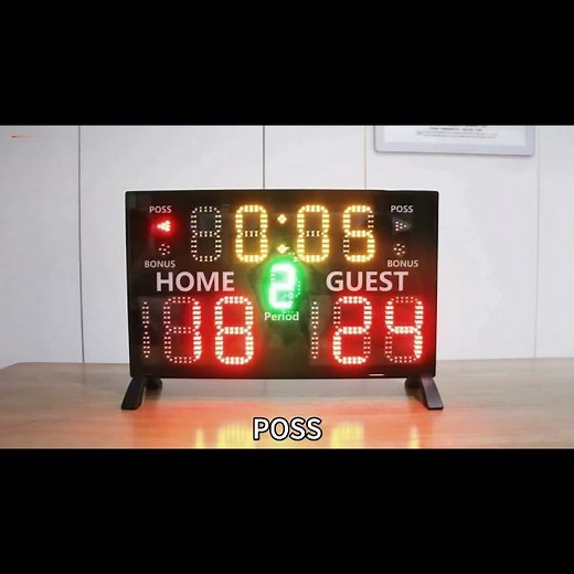 The Best Portable Basketball Scoreboard for Home & Pro Use!(Review & Tutorial) #basketballscoreboard