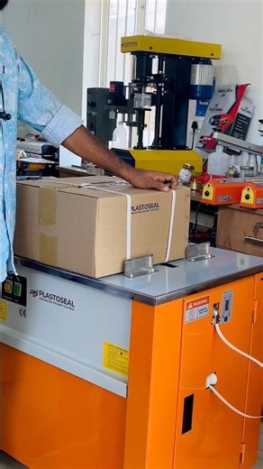 Industrial Box Strapping Machine | Fast & Easy Carton Packing Machine