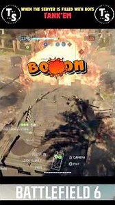 Battlefield 6 - Blasting BOTS with TANK #battlefield6