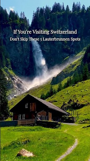 5 Best Things to Do in Lauterbrunnen Switzerland | Waterfalls, & Lauterbrunnen Valley | Trvlscout
