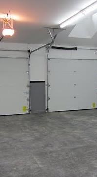 Hormann garage door with 4 12 roof pitch | 630-271-9343