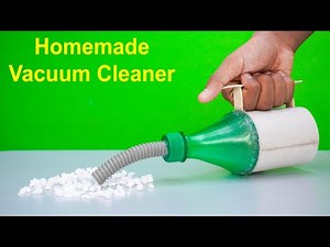 How to Make Vacuum Cleaner at Home Easy | Science Projects For School