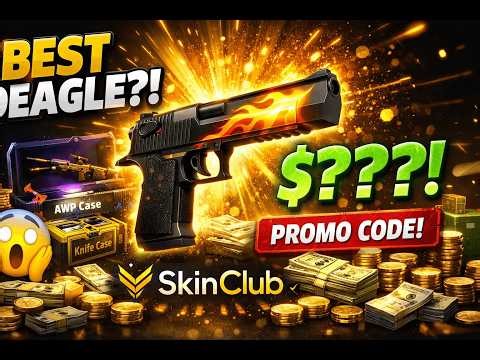 I got the best DESERT EAGLE? SKINCLUB PROMO CODE