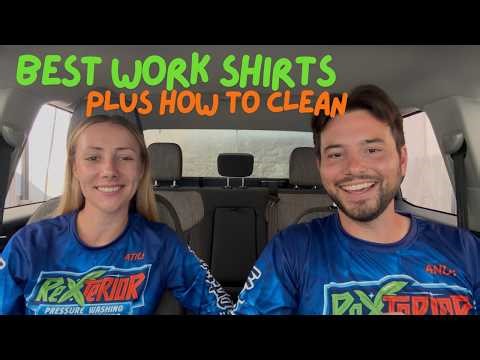 New Work Shirts For Our Rebrand + How We Keep Them Like New
