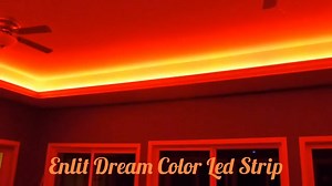 Dream Color Led Strip with 3 button push button controller !!!! Inbox us for placing order. BDT 2200 ( 5 Meter Addressable LED Strip 3 button push controller power adaptor ) | Enlit Concept