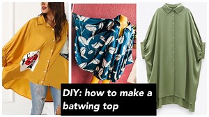 4.3K views · 318 reactions | How to cut and sew a batwing top tutorial video | Sew with Chikadibia | Facebook