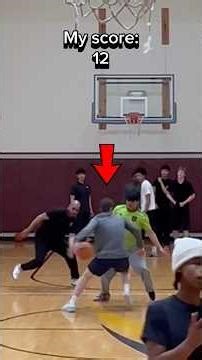 I had to COMEBACK in this basketball game! #shorts