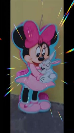 PIÑATA DE MINNIE MOUSE FUCSIA