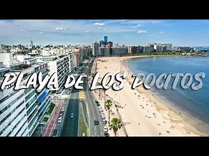 BEST BEACH IN MONTEVIDEO URUGUAY 4K - Playa de Los Pocitos