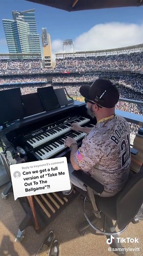 Organist Performance of 'Take Me Out To The Ballgame' | MLB