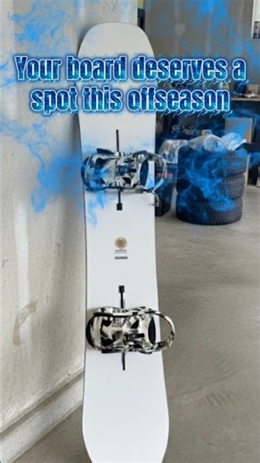 Stop Storing Your Snowboard on the Floor! 🏂 (Vertical vs. Horizontal)