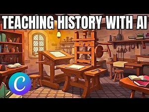 How I Make Animated History Documentaries Using Only Canva & AI!