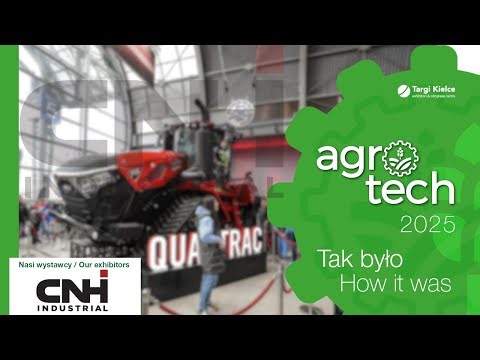 Rolnik NIEProfesjonalny na stoisku Case New Holland. Niezwykłe maszyny na targach Agrotech 2025