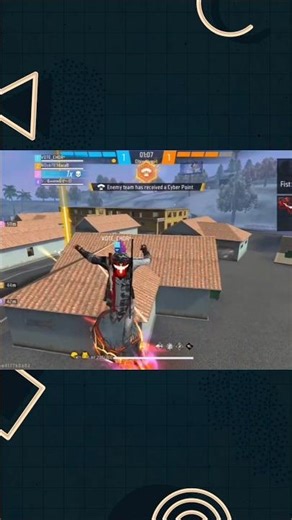 free fire secret trick 😁||how to climb on roof in Capetown 🔥🏠