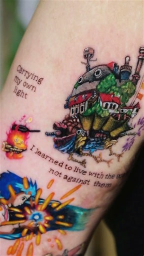 Howl’s Moving Castle✨ Scar Cover-up