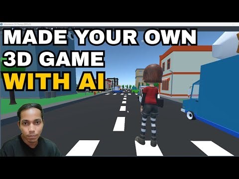 How to make 3D game with AI and Godot Hindi || Part 1 Godot Node System