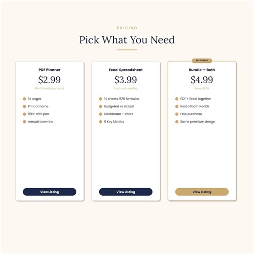 Printable Budget Planner & Excel Spreadsheet Bundle (digital Download) - Etsy