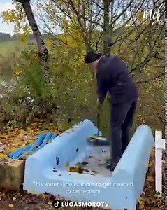 This water slide is back in business! | MetDaan DIY