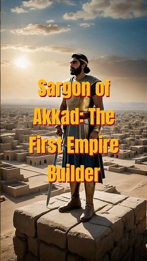 Sargon of Akkad The First Empire Builder / Historic Tapestry #ancientcivilizations
