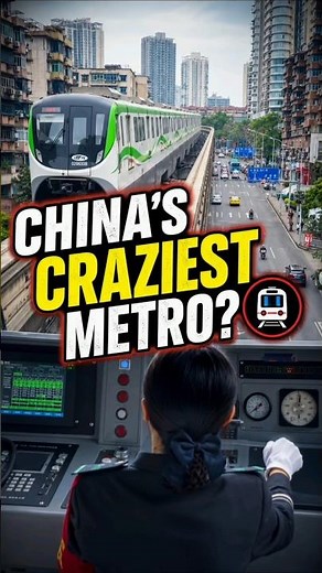 China's Craziest Metro System? 🚇 Chongqing Will Blow Your Mind! 🤯