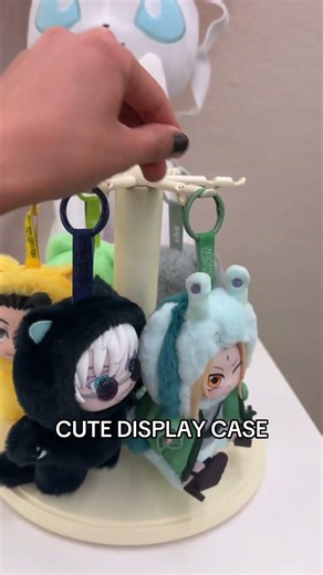 Loving my new display case for my blind box plushies 🥰 #displaycase #storagecase