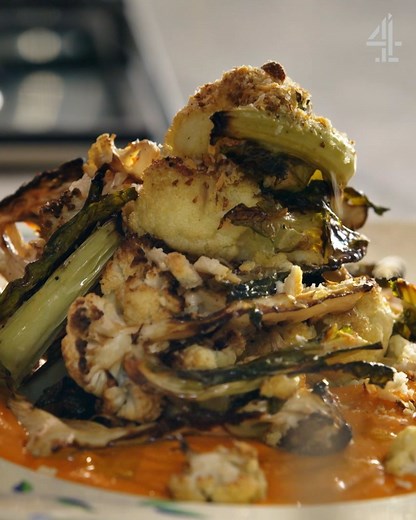 NEW roasted cauliflower recipe with cheat's romesco sauce, as featured on Jamie's 5 Ingredient Meals, brought to you by Tesco !!! If you missed it last night, catch up on Channel 4 , now >> jamieol.com/5IngredientMeals #AD | Jamie Oliver