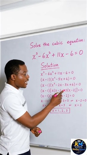 Solve This Cubic Equation Step by Step | Find the Values of x