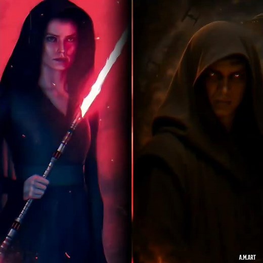 Sith always have more aura....// Darth Vader and Empress Palpatine - Star Wars #edit