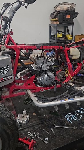 Unique Honda TRX250R Engine Tear Down Revealed
