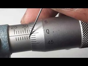 Cara baca mikrometer 0.01