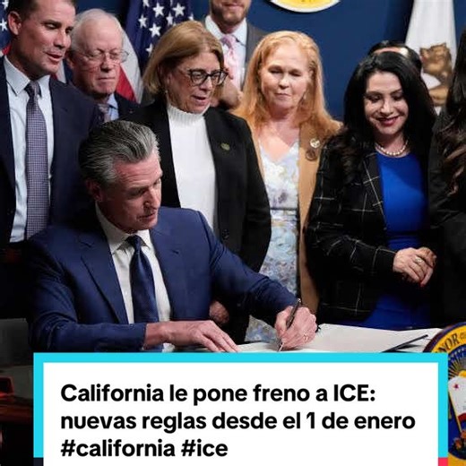 California regula operaciones de ICE desde enero