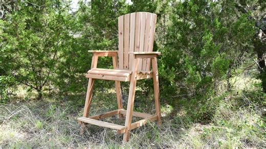 A Step-by-Step Guide to Building a Tall Adirondack Chair