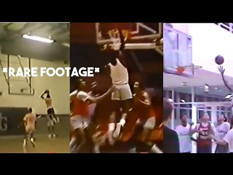 Michael Jordan pick up game COMPILATION *rare* footage