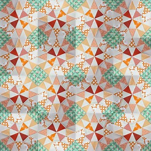 I’ve started a morning star quilt and this is the first block. Check out the tutorial and template https://mypatchwork.wordpress.com/2018/05/06/video-tutorial-morning-star-quilt-block/ | TeresaDownUnder